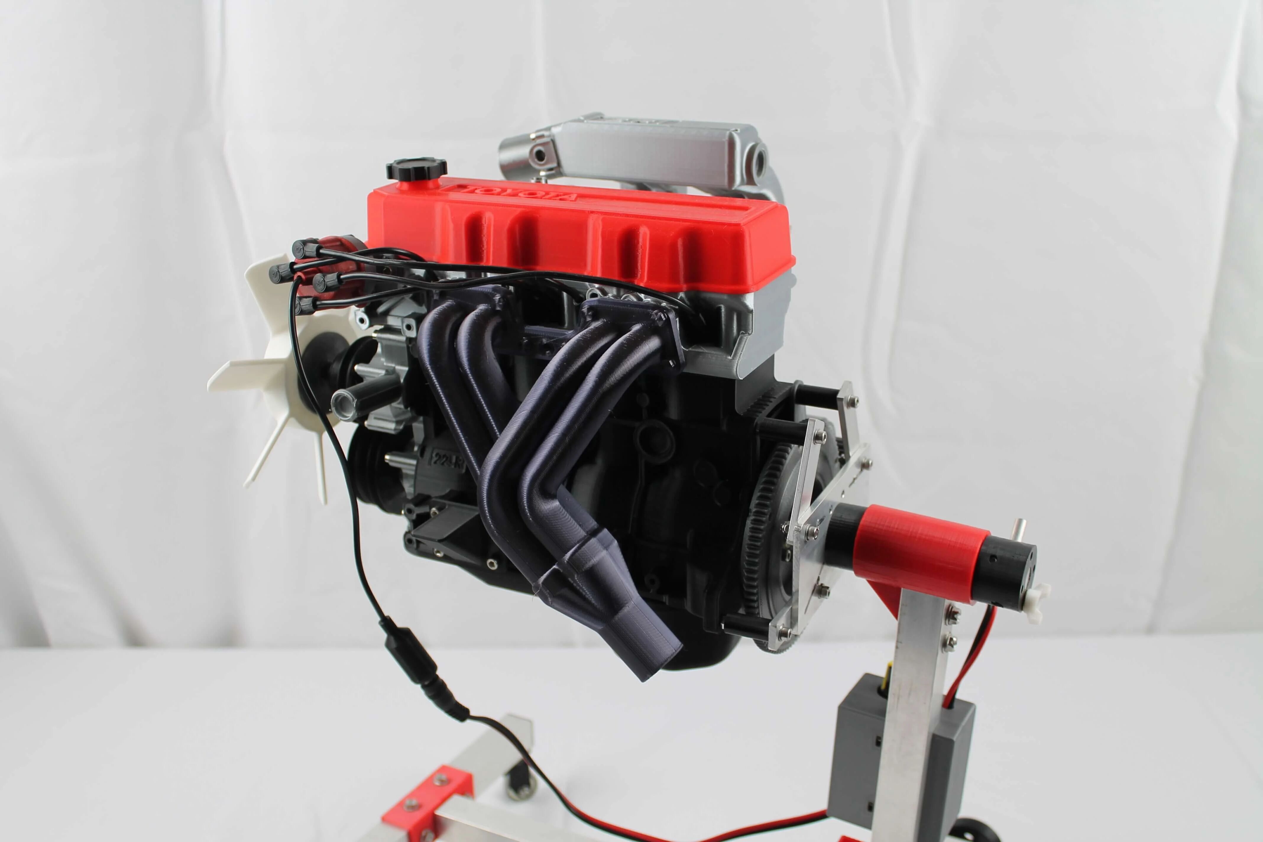 Engine 22RE 3D print model_9