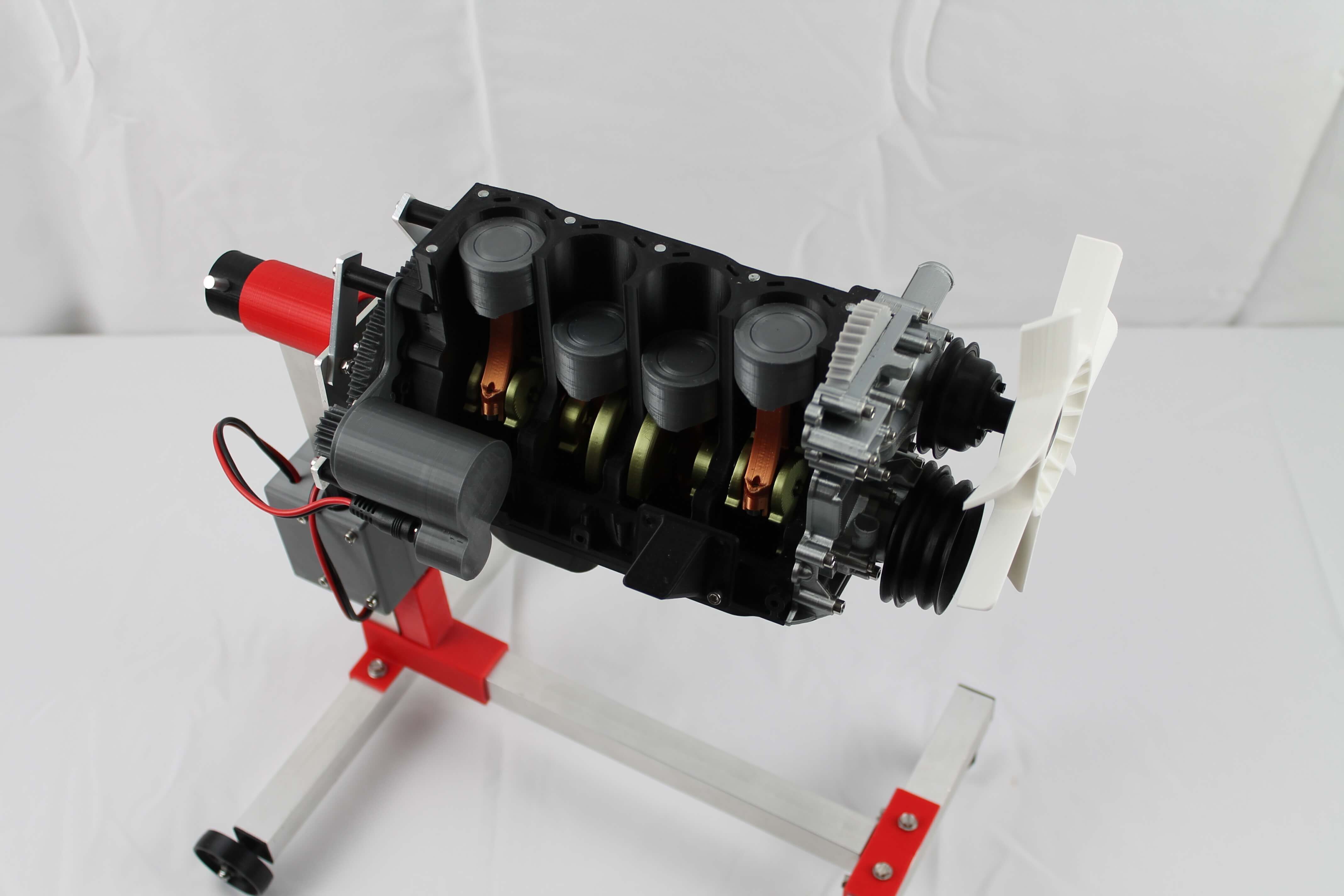 Engine 22RE 3D print model_15