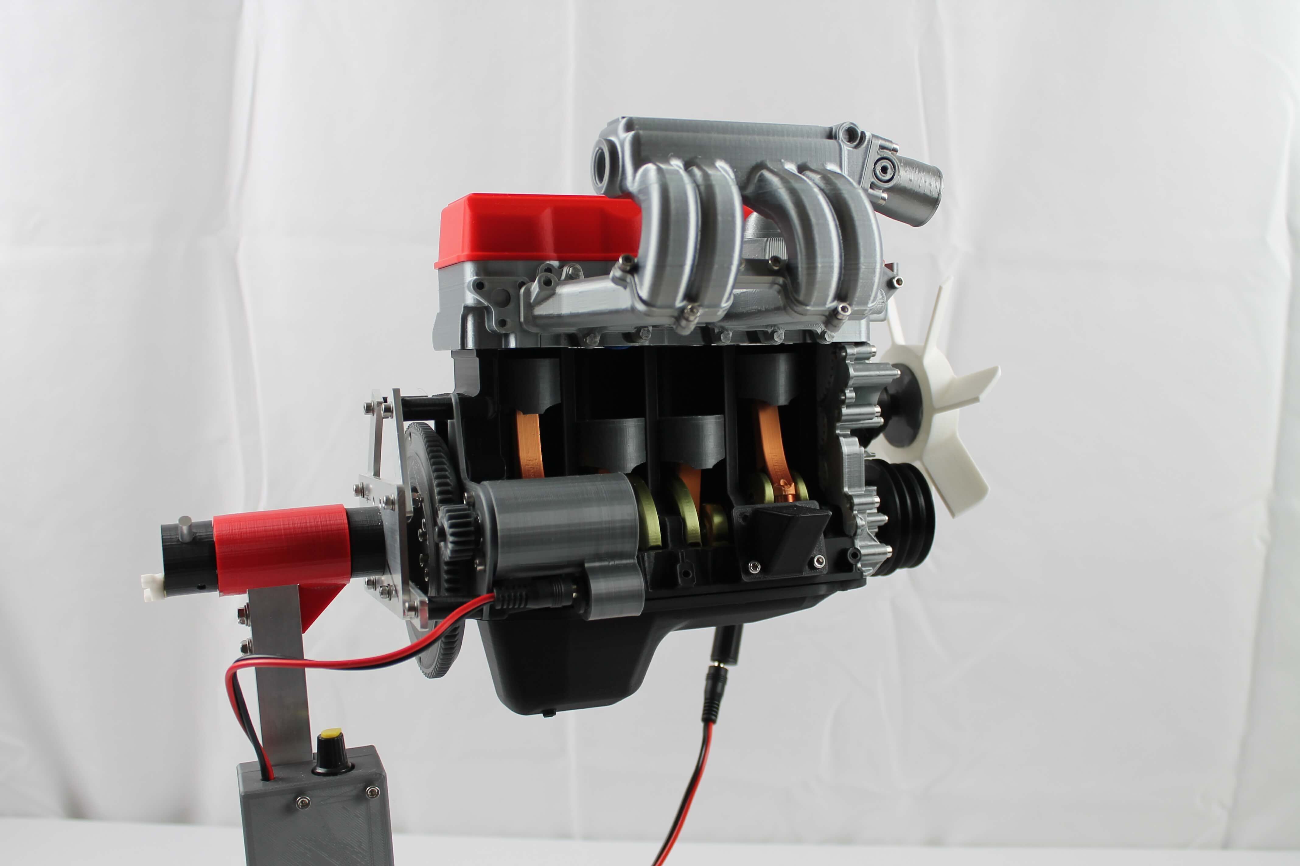 Engine 22RE 3D print model_6