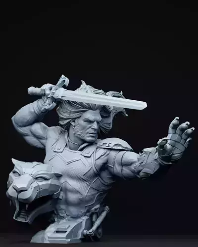 Lion-O Bust ThunderCats - STL