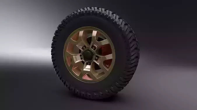Off Road Wheel 3D model