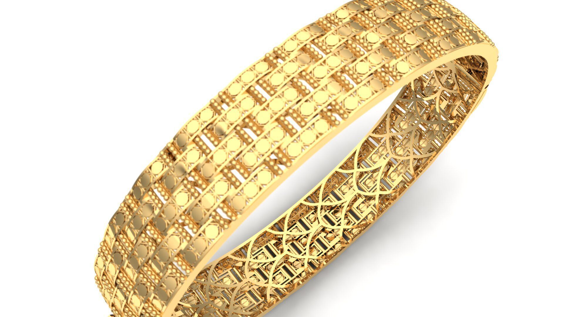 bracelet 3D print model_3