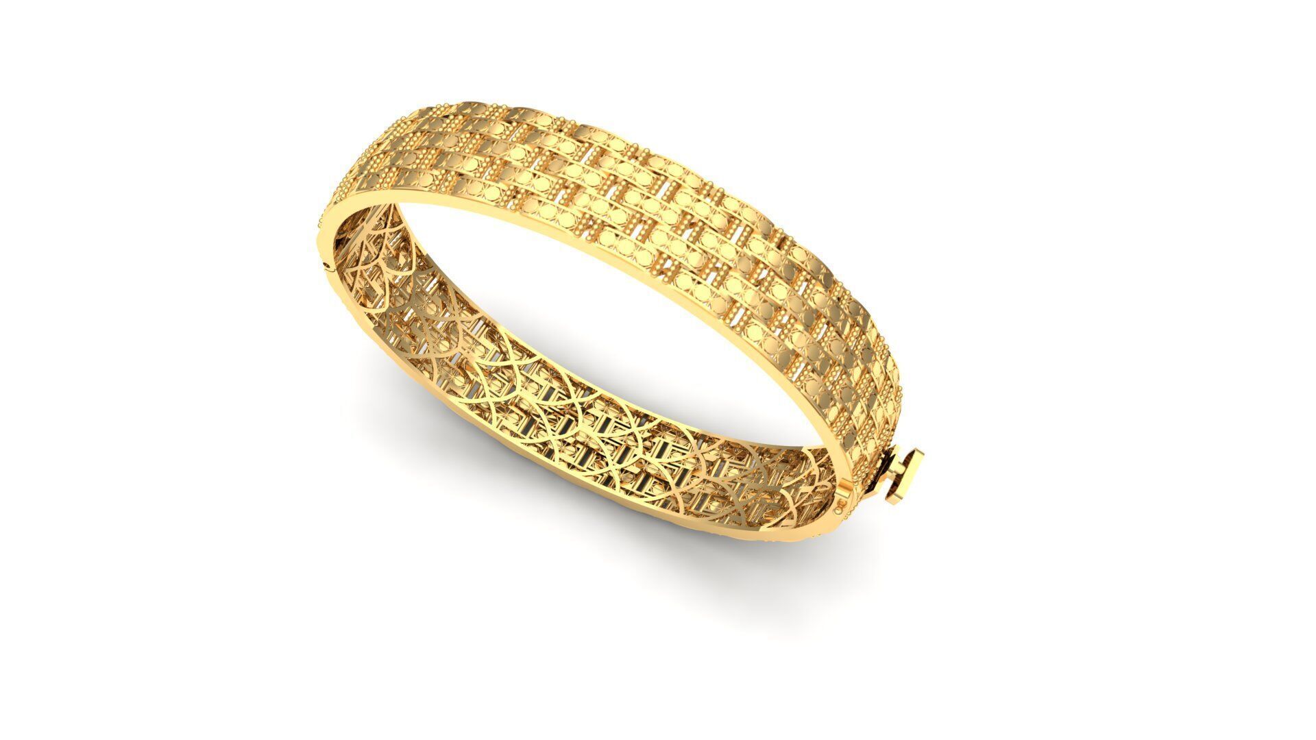 bracelet 3D print model_2