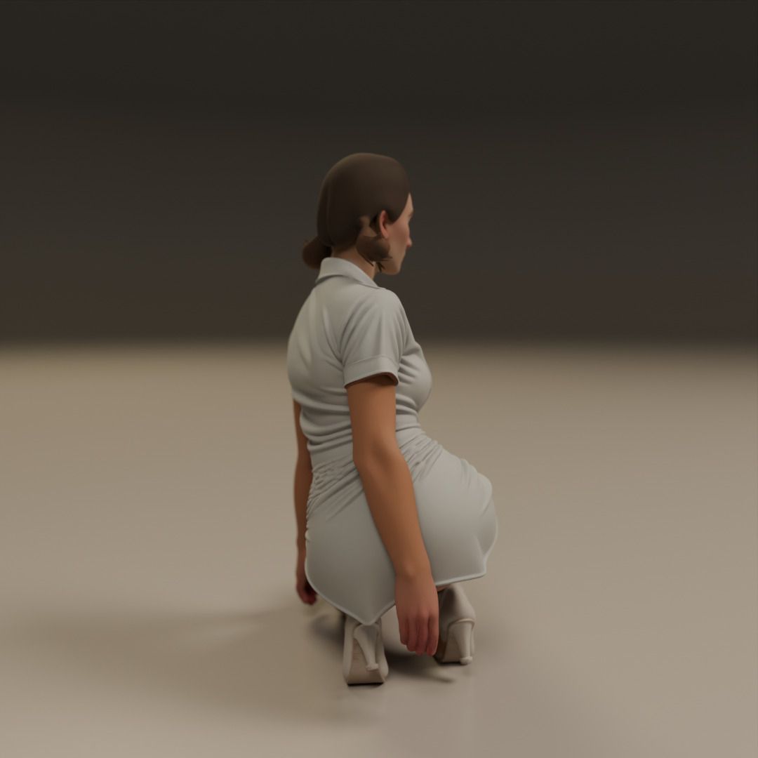 Pin-up 3D print model_15