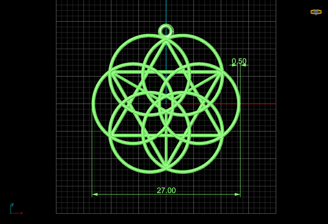  Pendants  ready for 3D printing 3D print model 3D print model_6