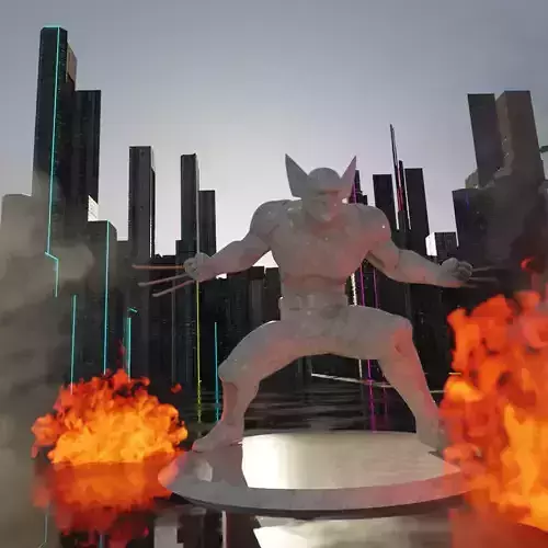  Wolverine 3D Figurine File