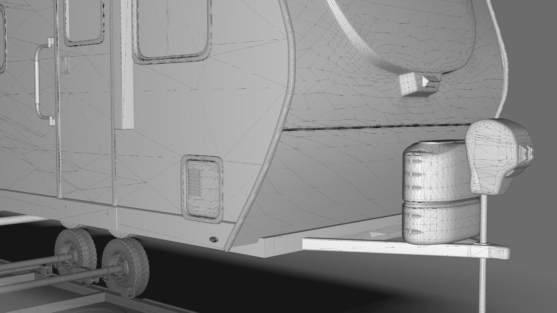 Genesis Supreme Overnighter 2025 Low-poly 3D model_47