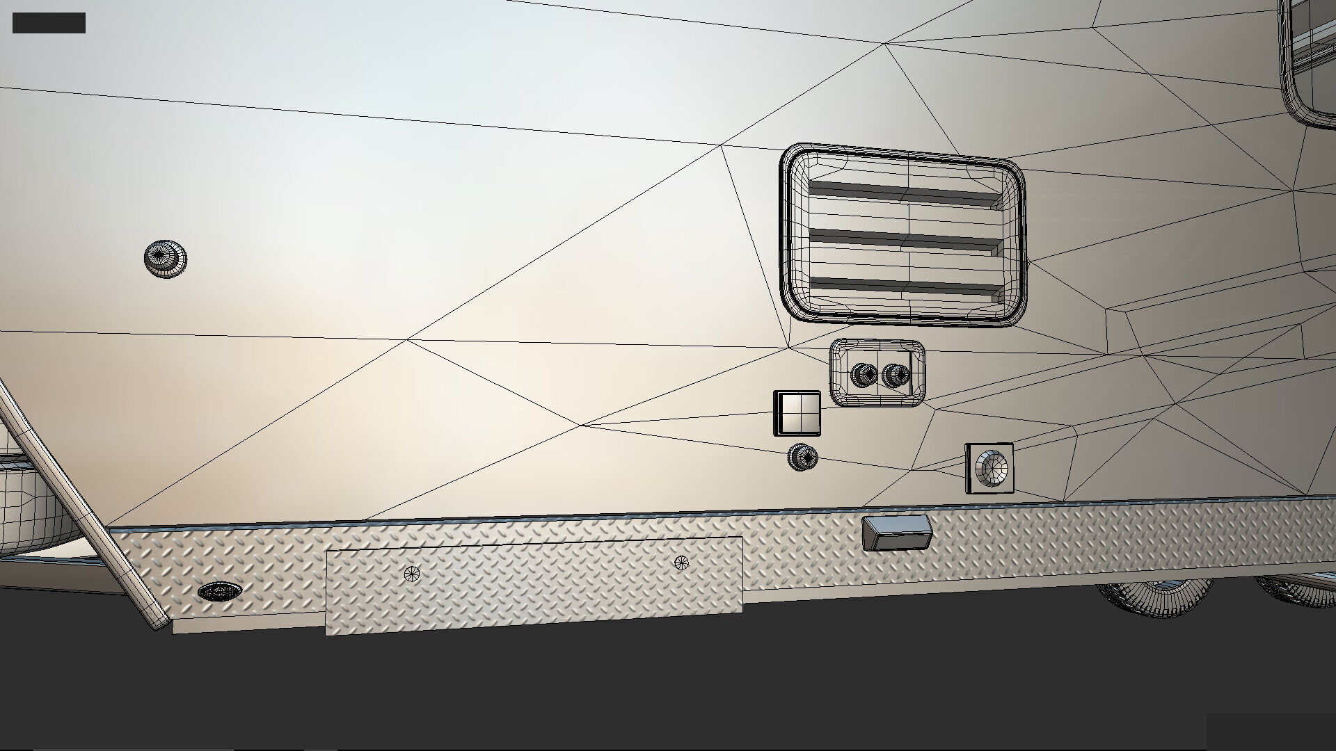 Genesis Supreme Overnighter 2025 Low-poly 3D model_37