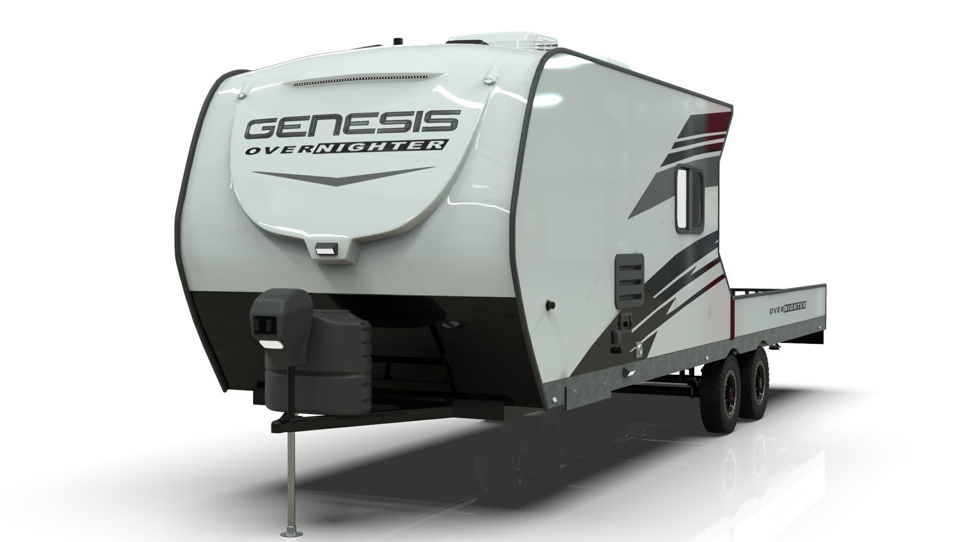 Genesis Supreme Overnighter 2025 Low-poly 3D model_8