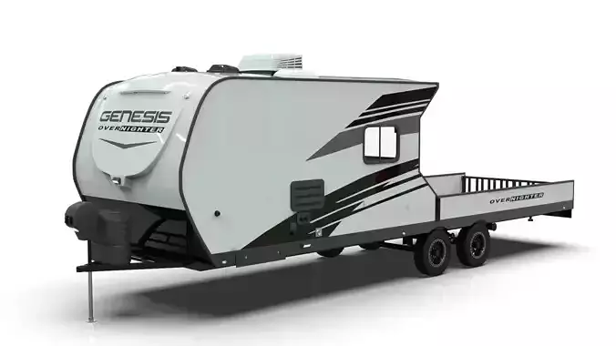 Genesis Supreme Overnighter 2025 Low-poly 3D model