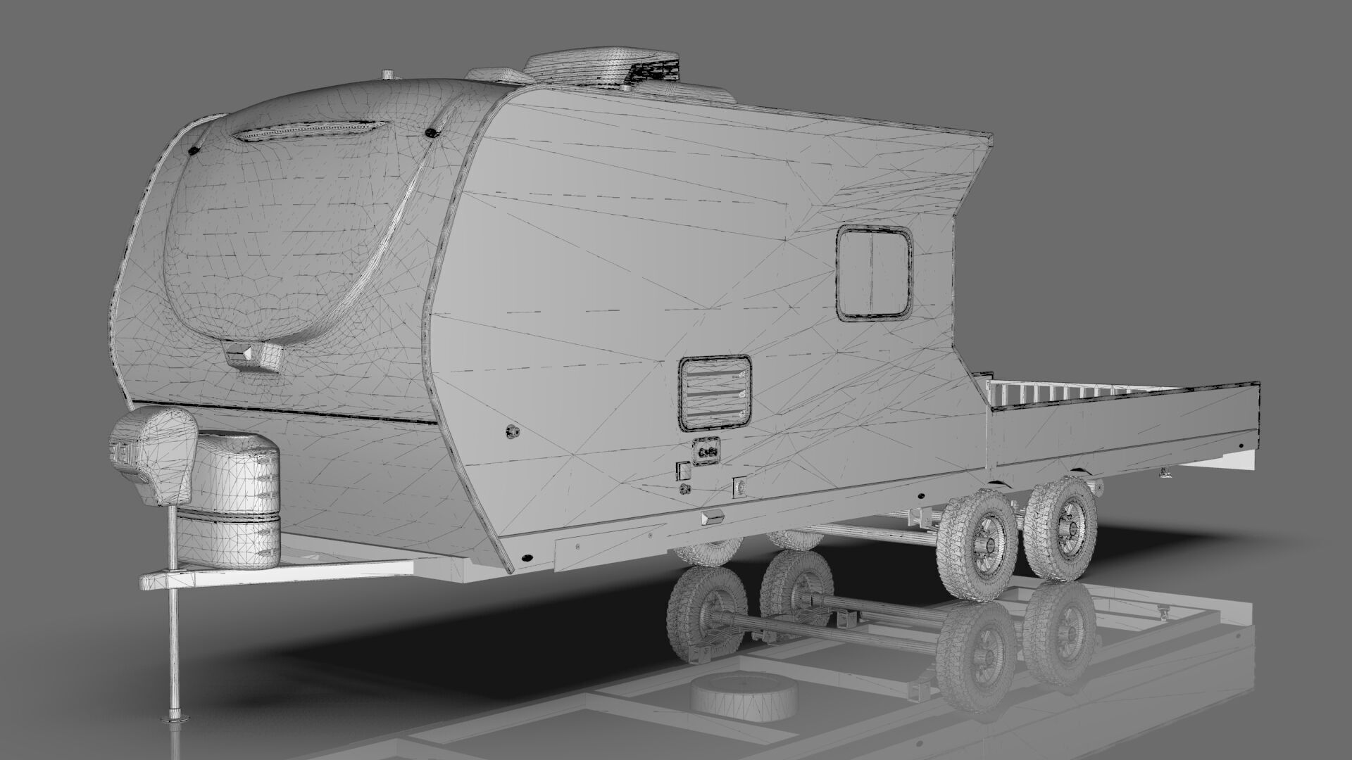 Genesis Supreme Overnighter 2025 Low-poly 3D model_33