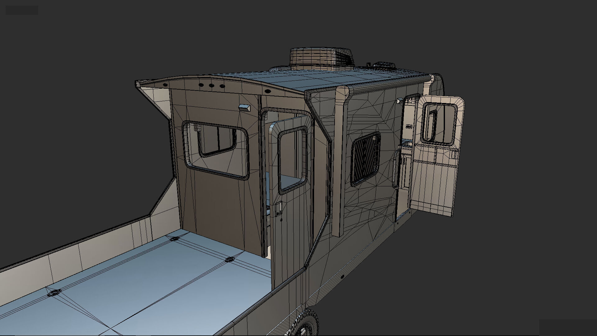 Genesis Supreme Overnighter 2025 Low-poly 3D model_42