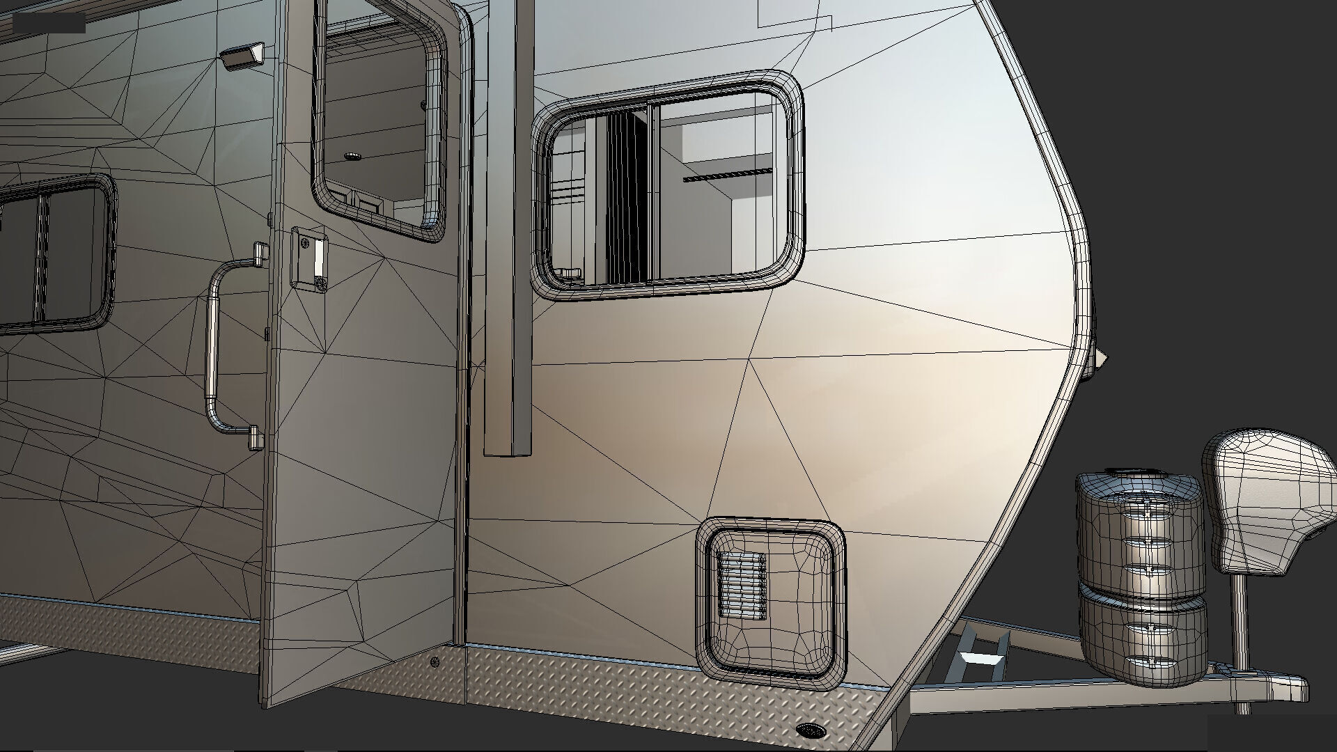 Genesis Supreme Overnighter 2025 Low-poly 3D model_51