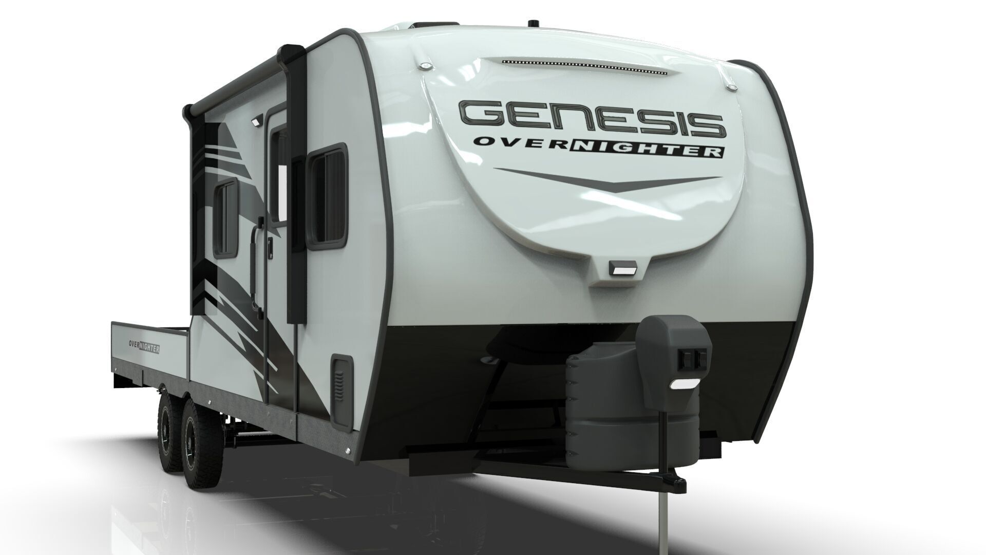 Genesis Supreme Overnighter 2025 Low-poly 3D model_7