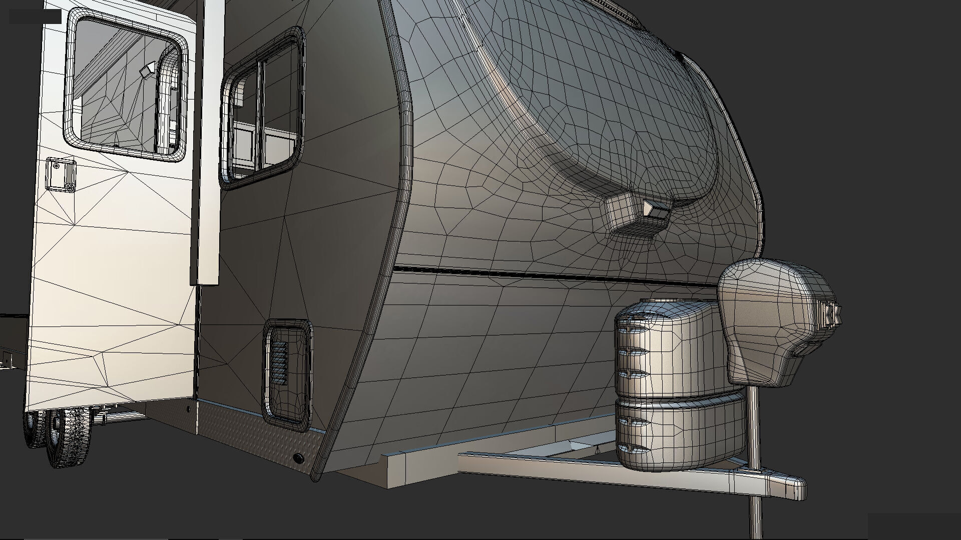 Genesis Supreme Overnighter 2025 Low-poly 3D model_34