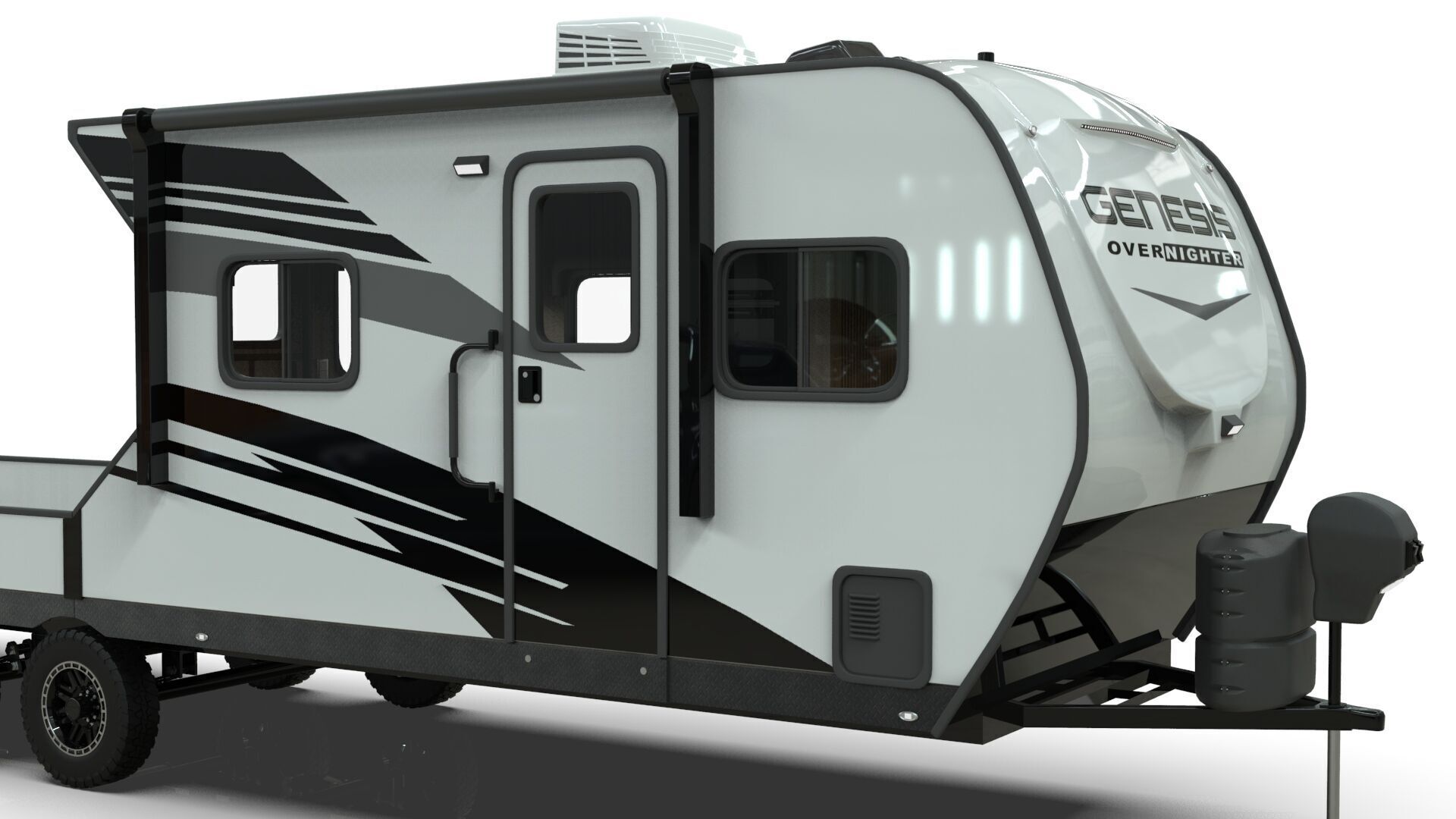 Genesis Supreme Overnighter 2025 Low-poly 3D model_6