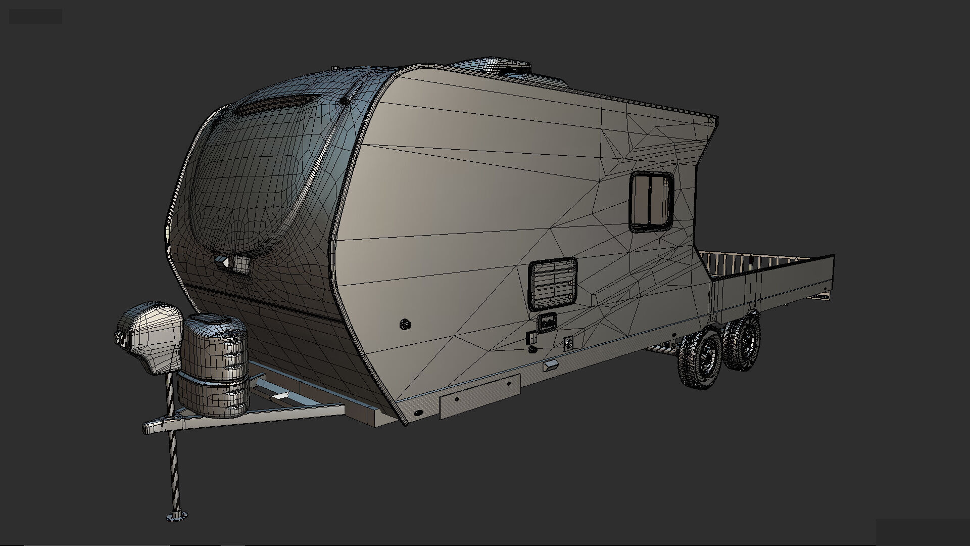 Genesis Supreme Overnighter 2025 Low-poly 3D model_35