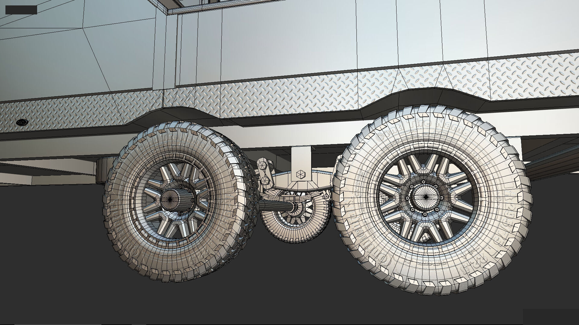 Genesis Supreme Overnighter 2025 Low-poly 3D model_38