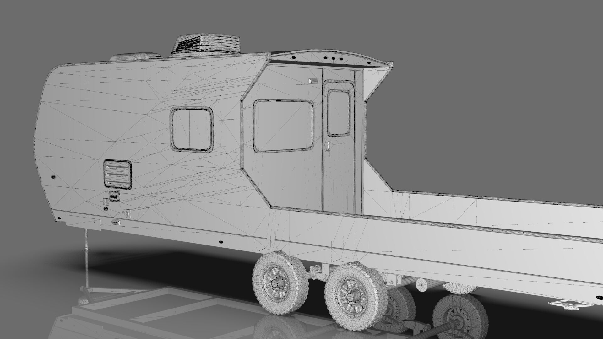 Genesis Supreme Overnighter 2025 Low-poly 3D model_44