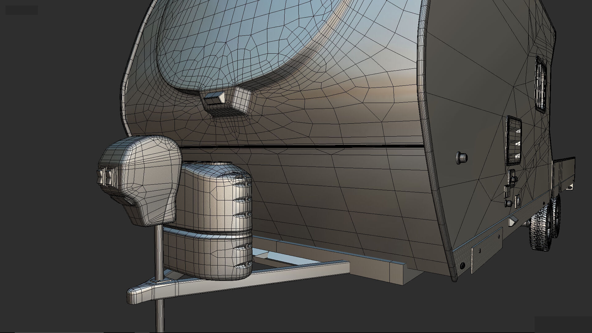 Genesis Supreme Overnighter 2025 Low-poly 3D model_36