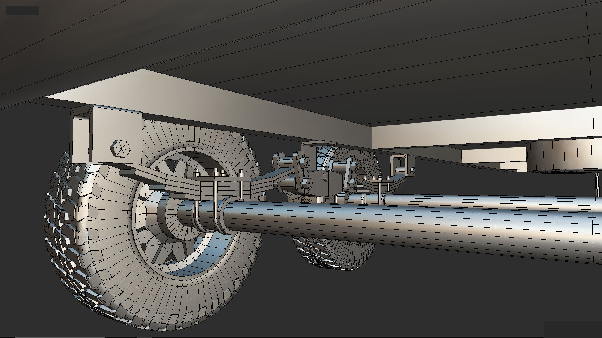 Genesis Supreme Overnighter 2025 Low-poly 3D model_39