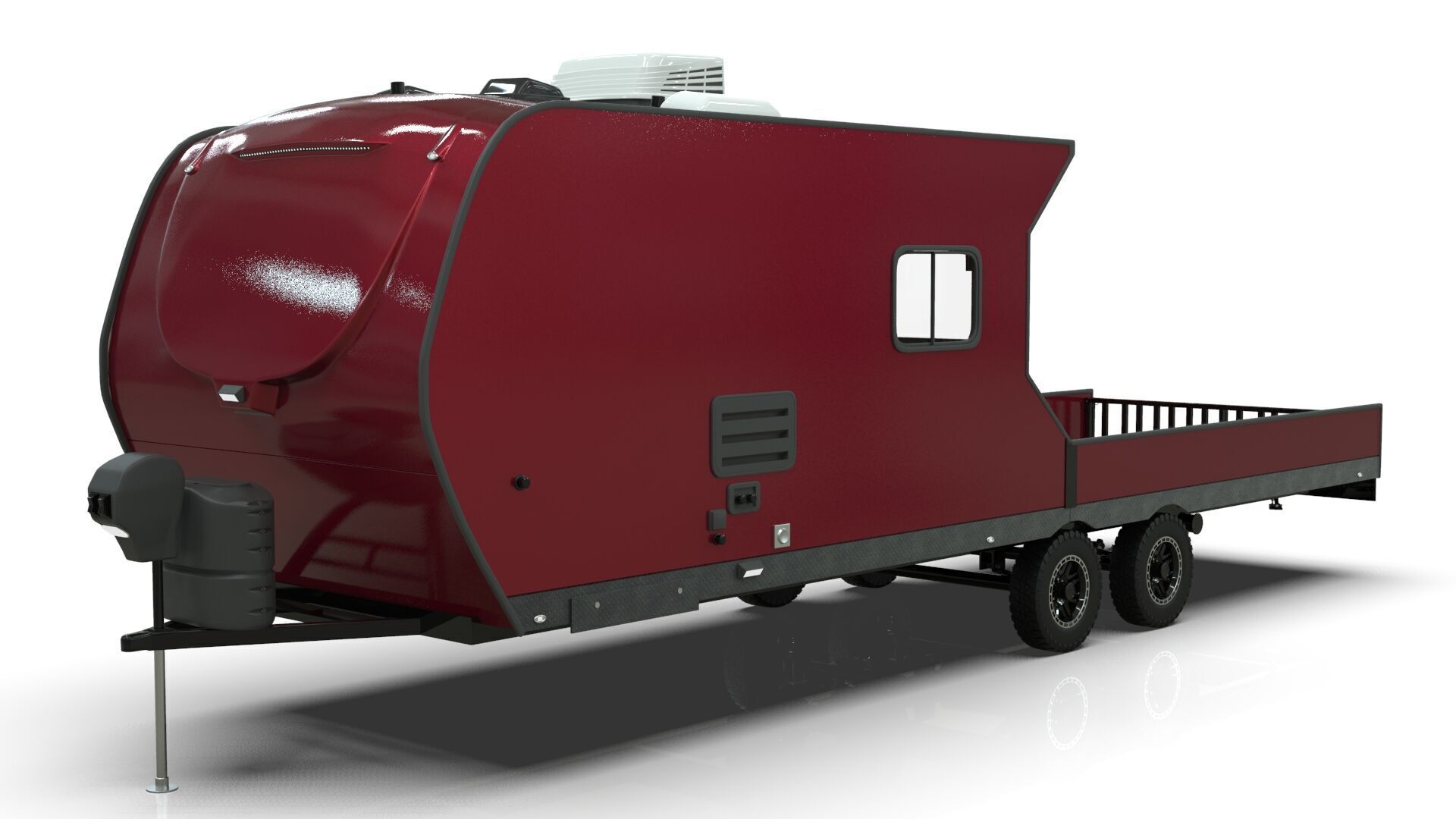 Genesis Supreme Overnighter 2025 Low-poly 3D model_9