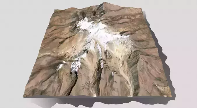 Volcano Sillajhuay Bolivia Chile 