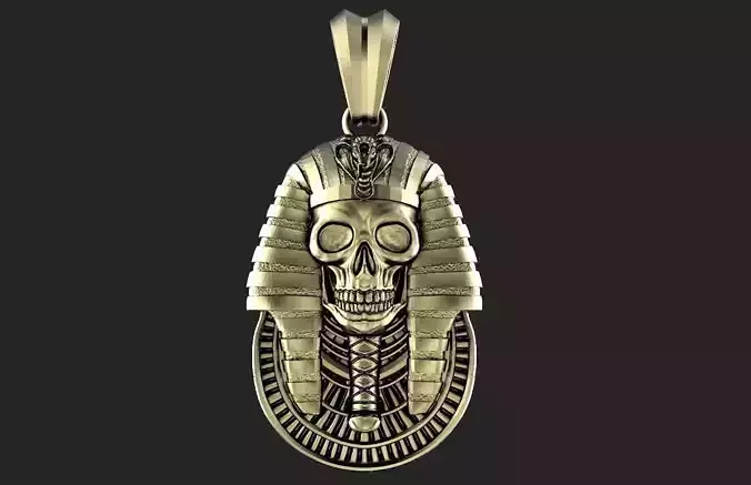 Egyptian Skull pendant