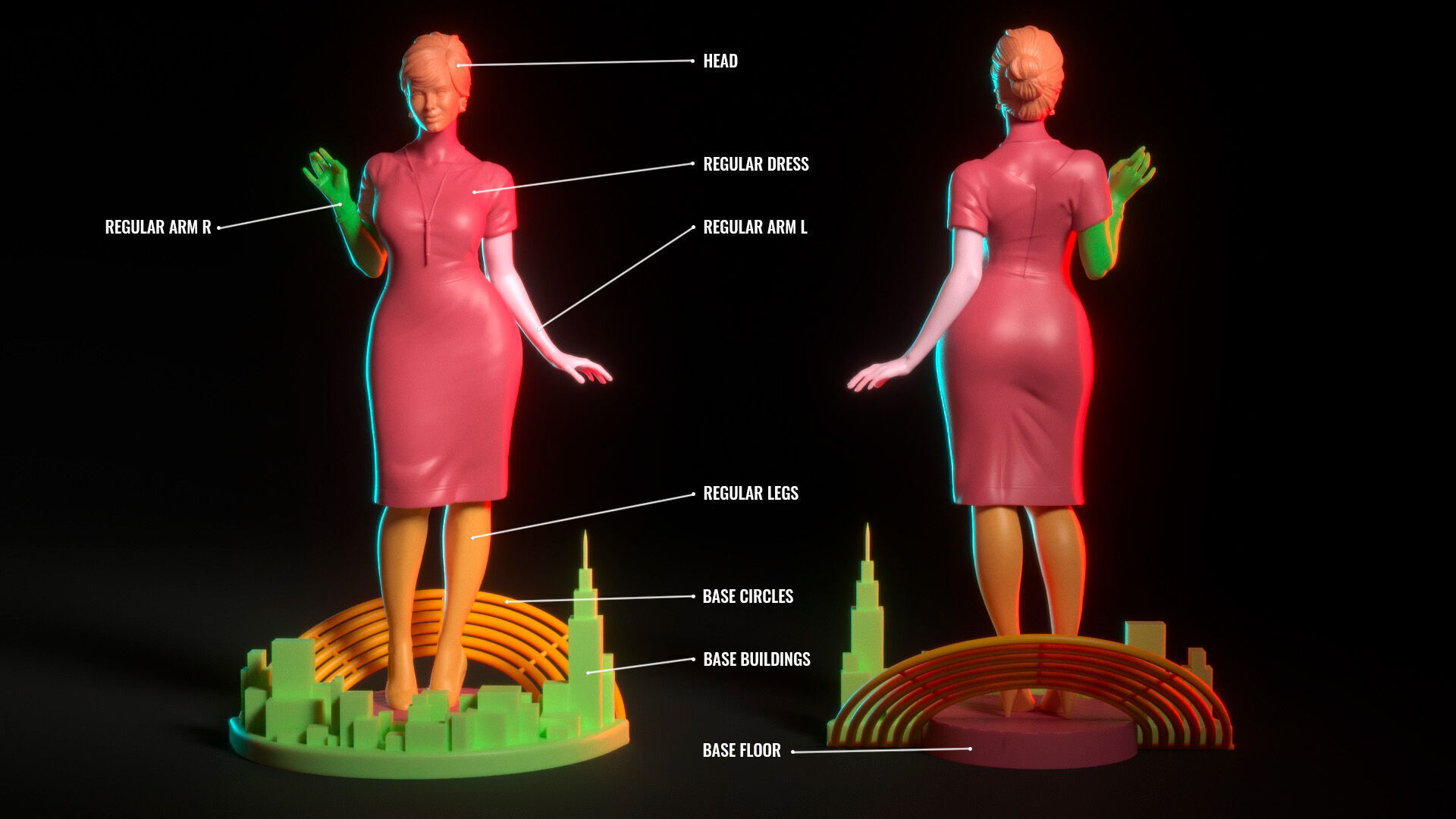 Joan Holloway from Mad Men 3D print model_9