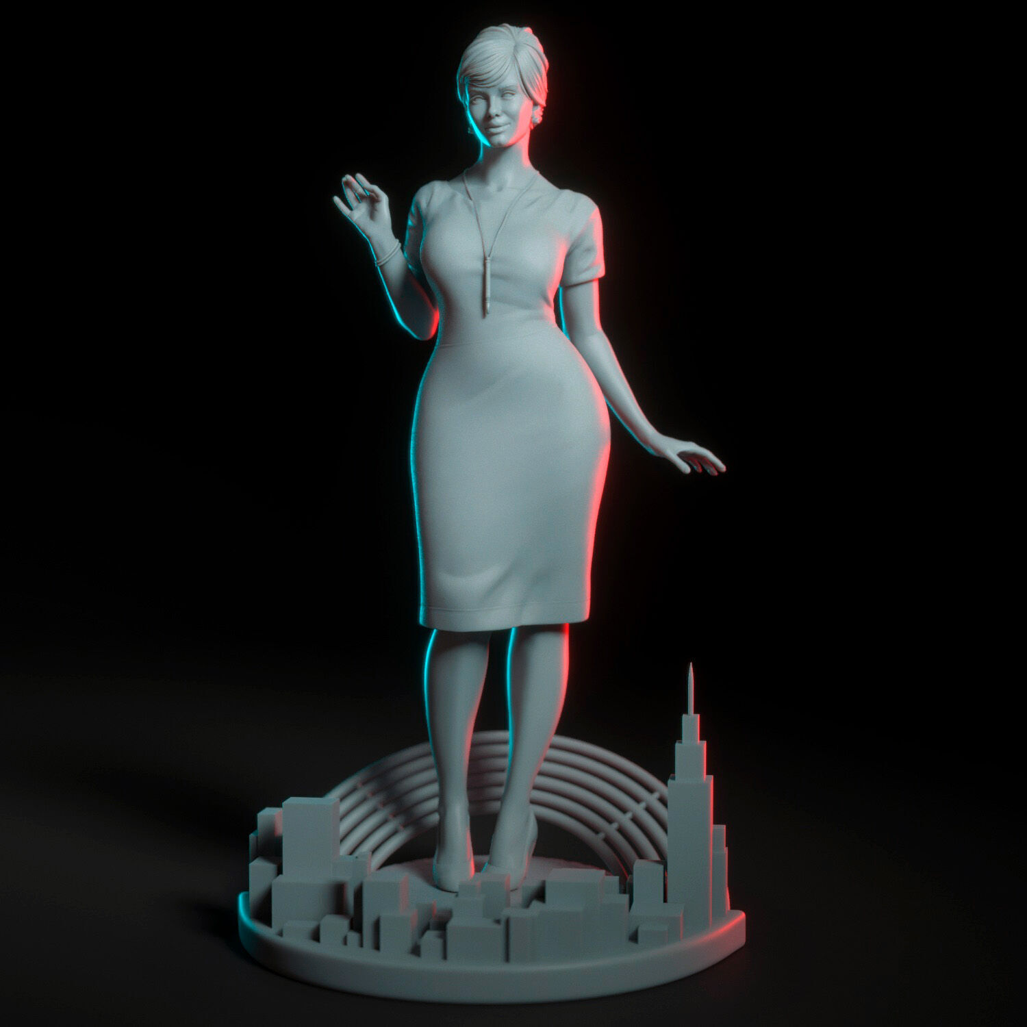 Joan Holloway from Mad Men 3D print model_7