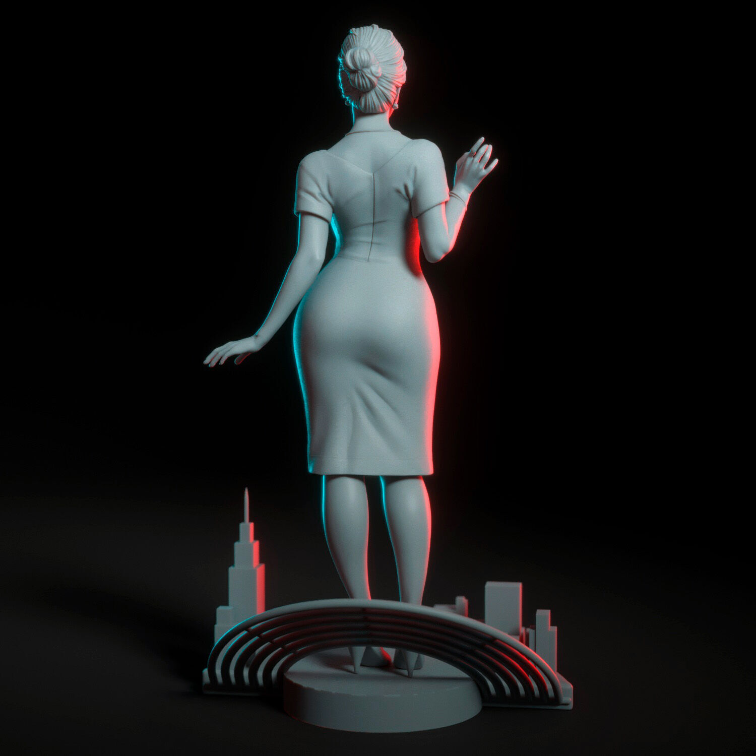 Joan Holloway from Mad Men 3D print model_8
