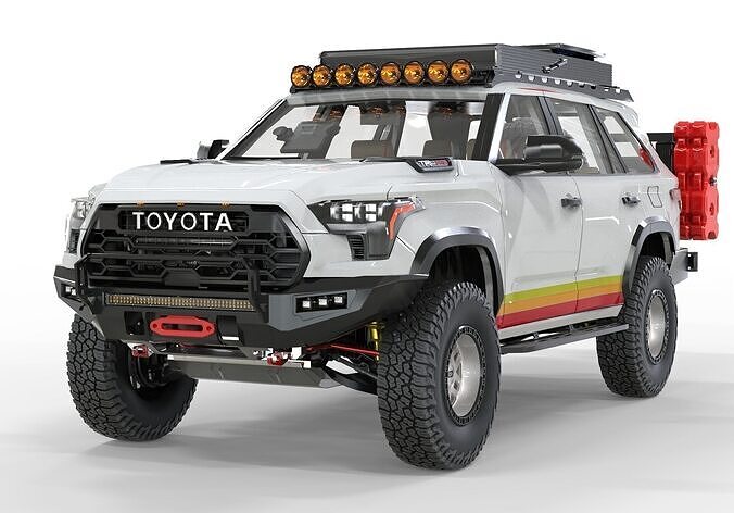 Toyota Sequoia Trd 2025  3D model