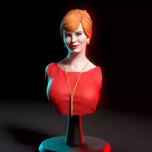 Joan Holloway bust