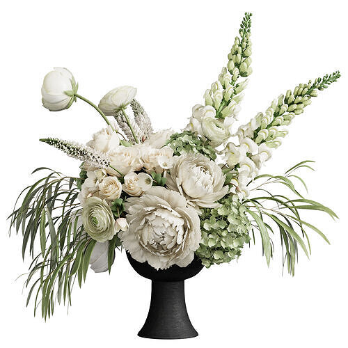 Flower In Vase 71 3D model