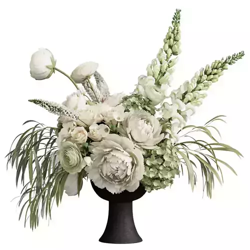 Flower In Vase 71 3D model Flower In Vase 71 3D model