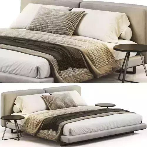 Alivar Echo Bed 3D model