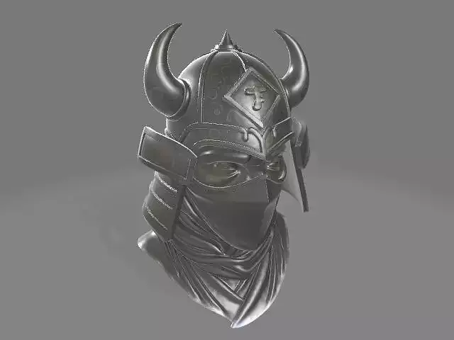 Samurai Ninja Masked Warrior 3D print model Samurai Ninja Masked Warrior 3D print model