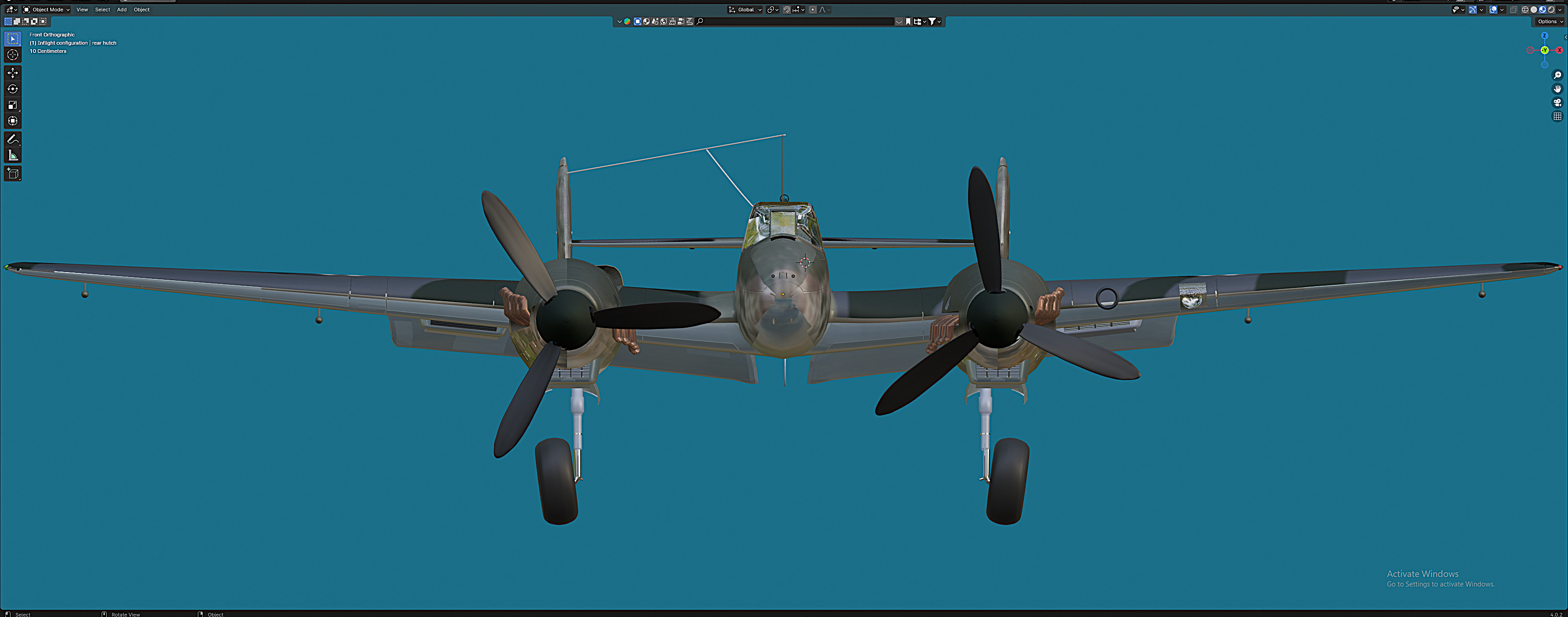Me-110 Free 3D model_2