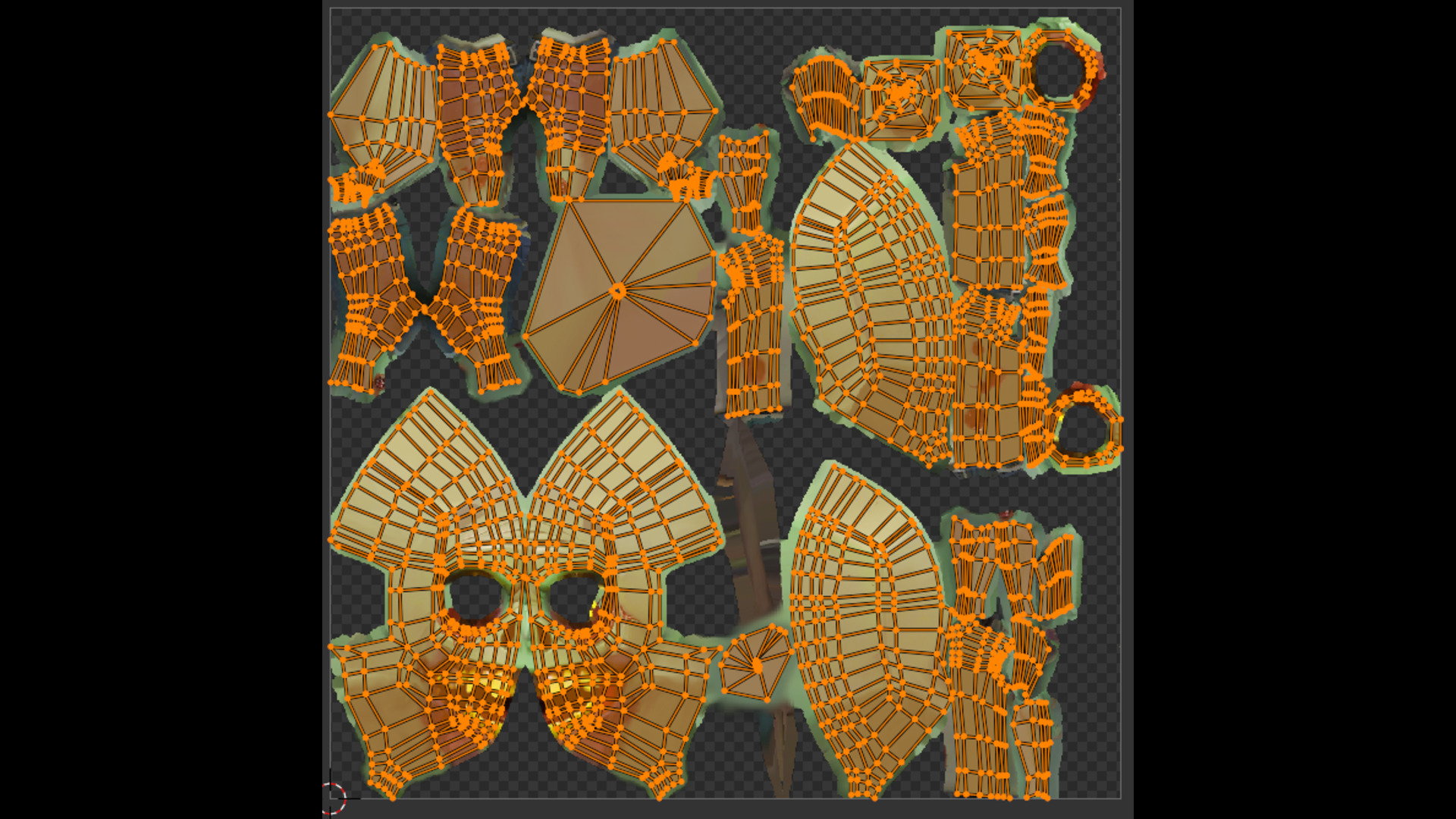 Stylized Zombie Cartoon Game Character Low-poly 3D model_5