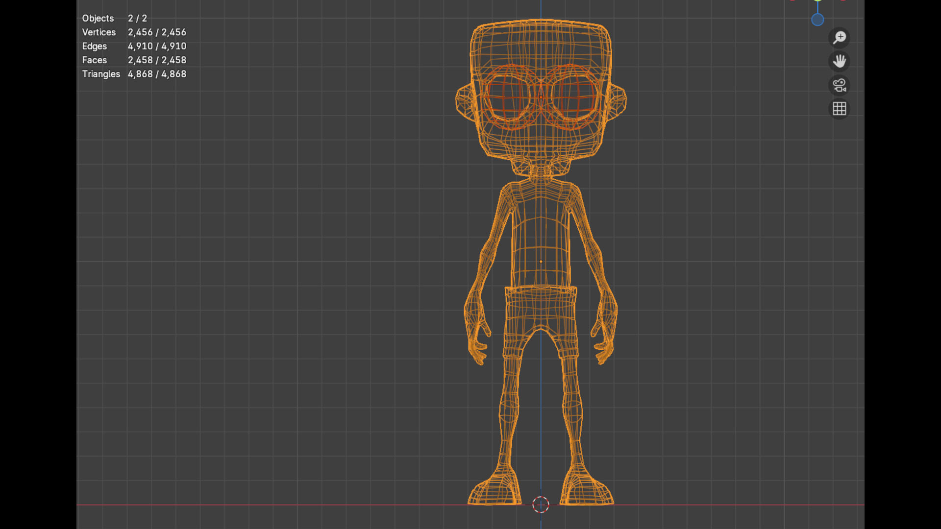 Stylized Zombie Cartoon Game Character Low-poly 3D model_6