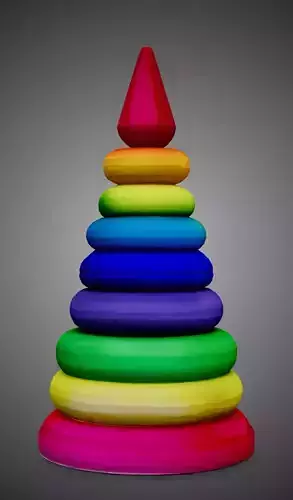 Toy pyramid