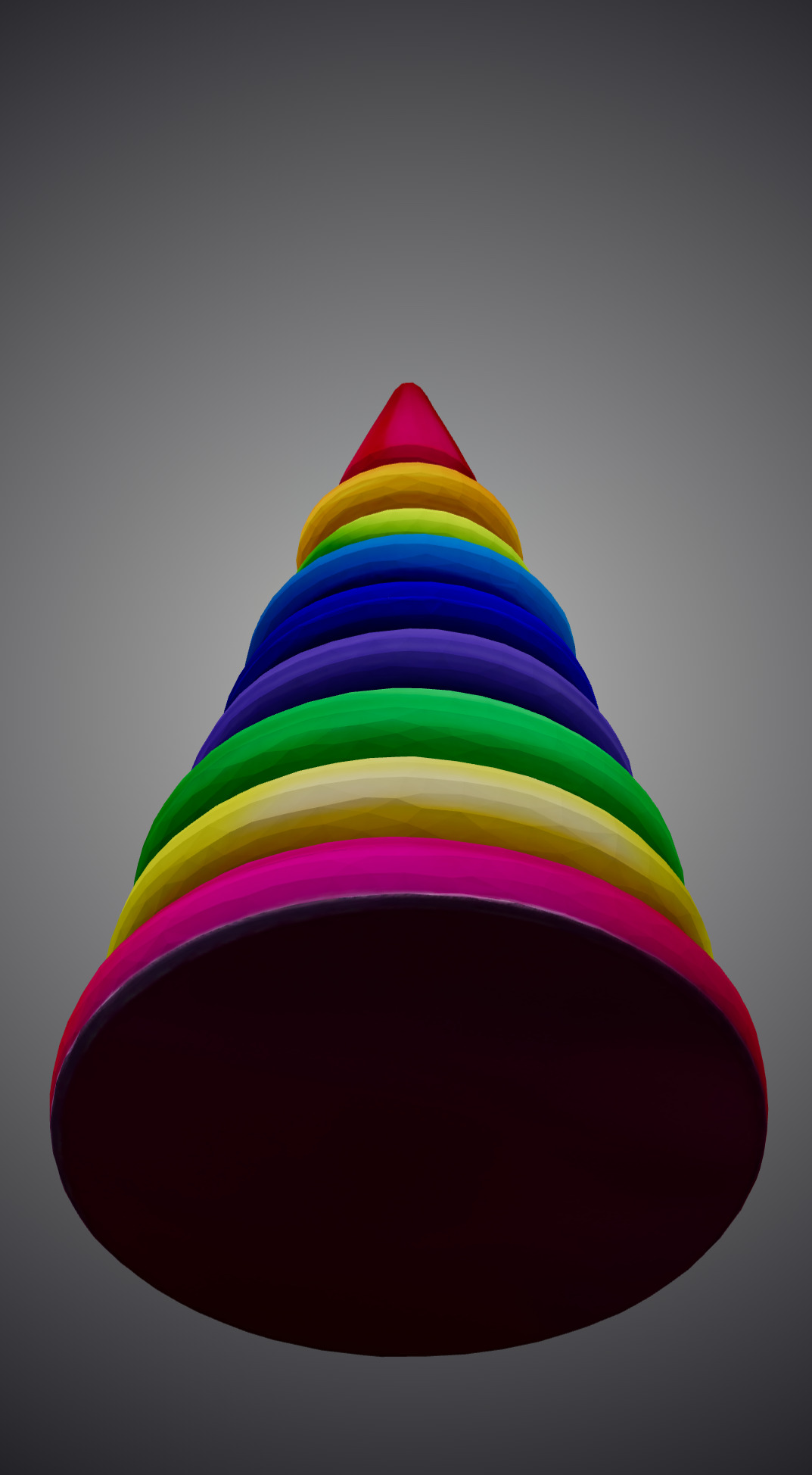 Toy pyramid 3D model_3