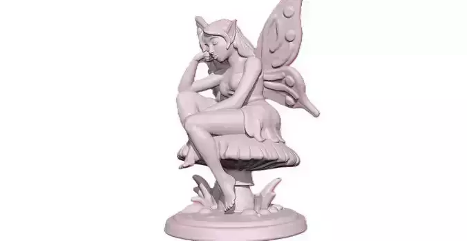 hada dormida 3D print model
