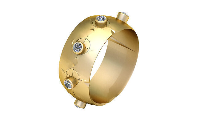 3D Ring Model 3D print model
