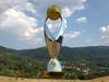 CAF Champions League Cup Trophy award - Classic version - Gift Low-poly 3D model_1