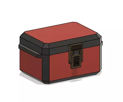 Storage Lock Box 3D print model