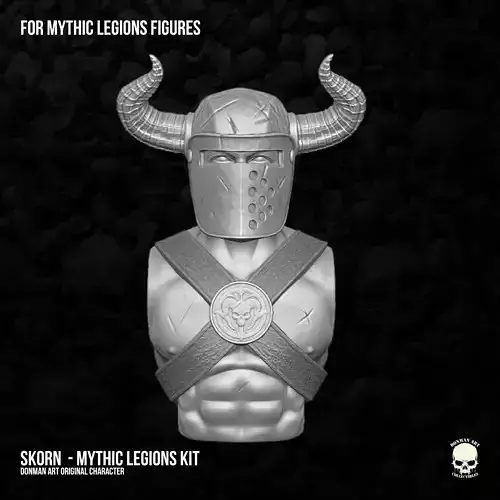 Mythic Legions Skorn Fan Art 3D printable files
