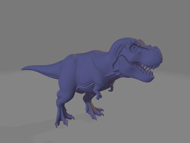 Tyrannosaurus Rex 3D Model 3D print model_1