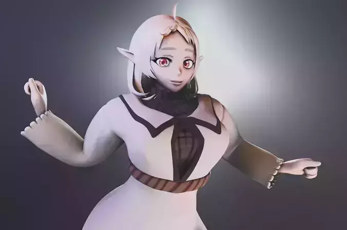 Sylphiette 3D model NSFW anime Mushoku Tensei