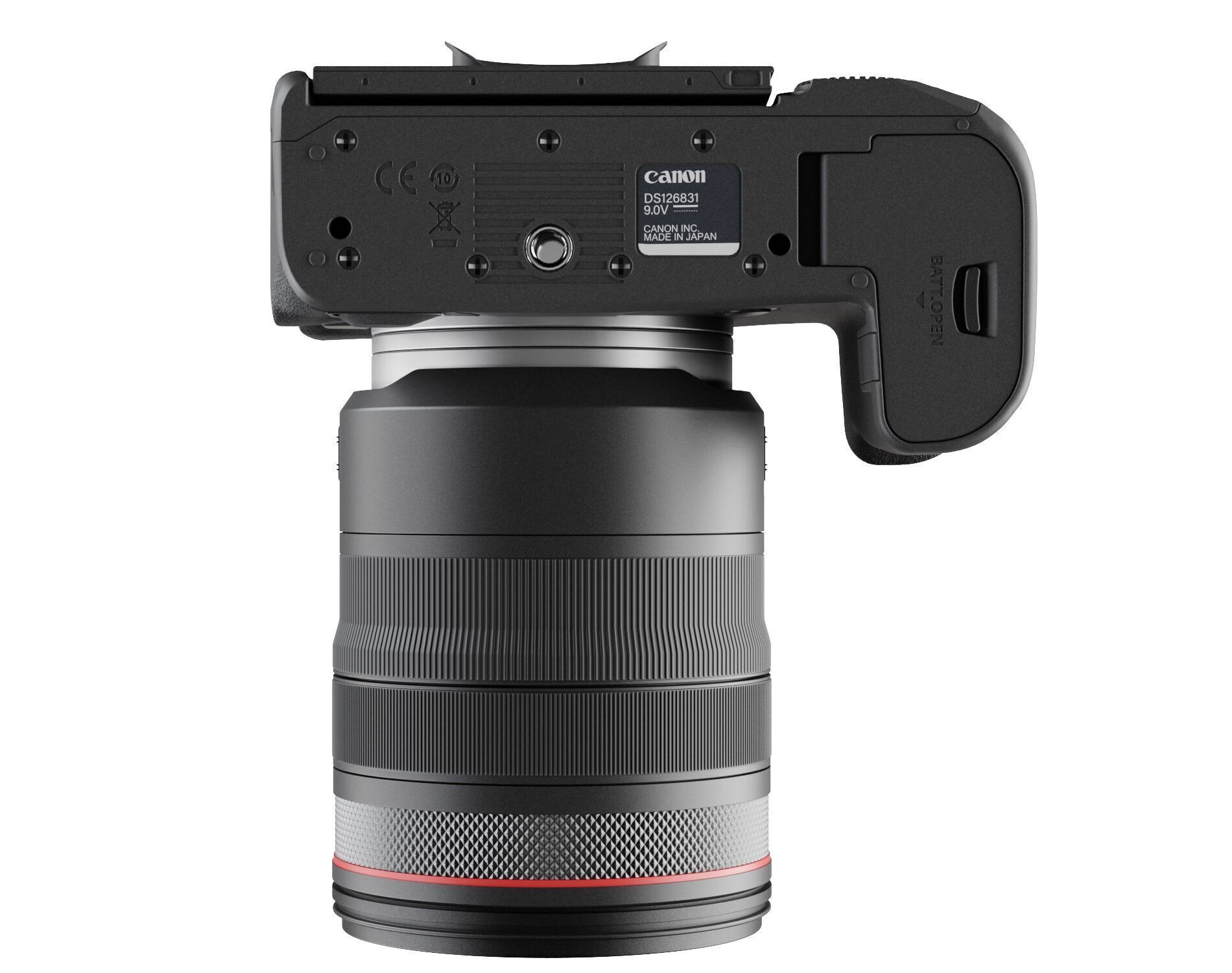 Canon EOS R5 Mirrorless Camera Low-poly 3D model_22